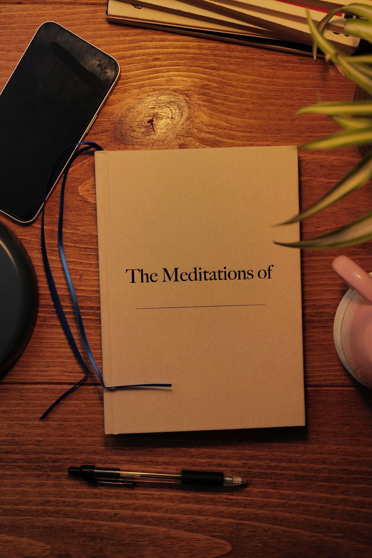 "THE MEDITATIONS OF" Official Thoughts Journal by The Everyday Stoic