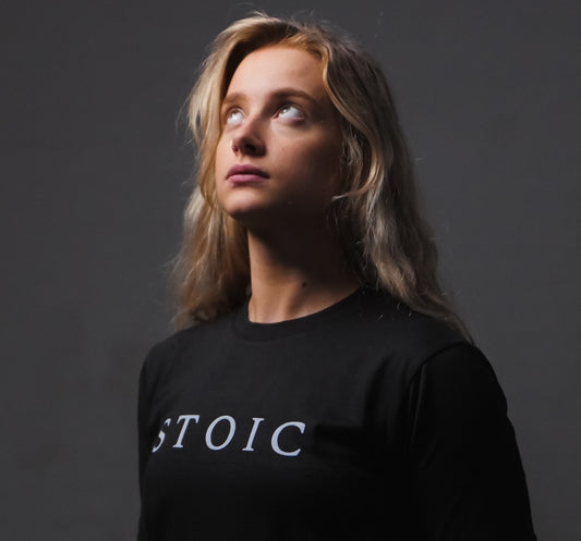 TheEverydayStoic "STOIC" Official T Shirt (BLACK)