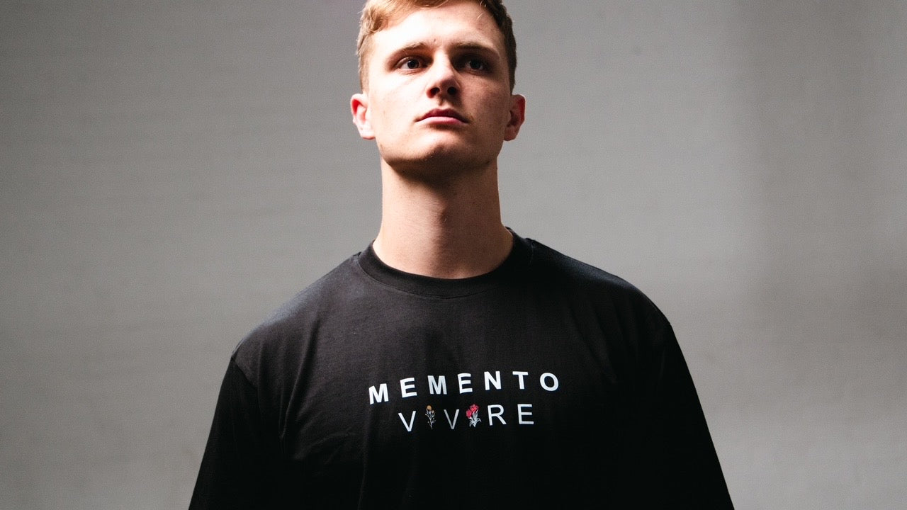 TheEverydayStoic "MEMENTO VIVERE" Official T Shirt (BLACK)