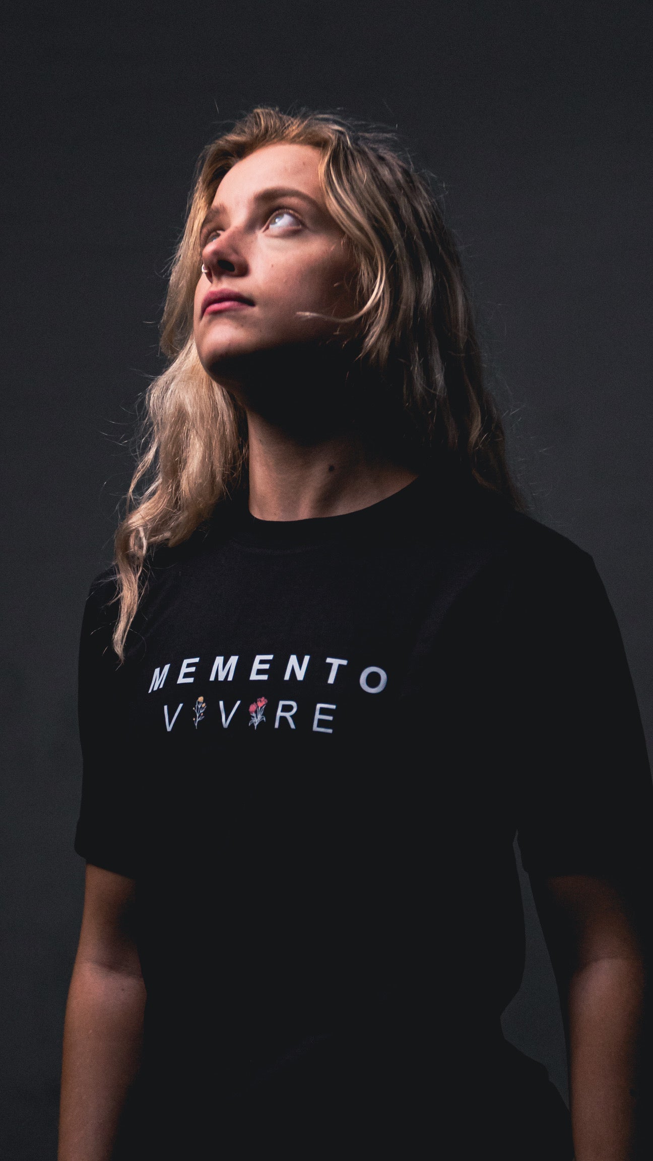 TheEverydayStoic "MEMENTO VIVERE" Official T Shirt (BLACK)