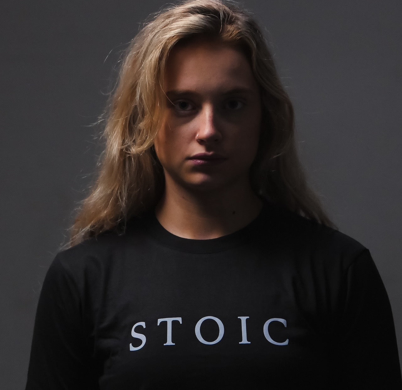 TheEverydayStoic "STOIC" Official T Shirt (BLACK)